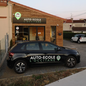 *ENSEIGNE | Lettrage Lumineux – Auto-Ecole L’Occitane