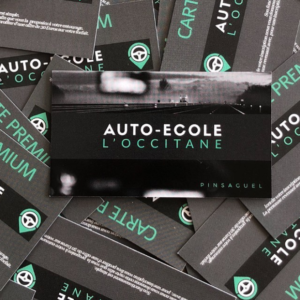 *PRINT | Impressions Cartes – Auto-Ecole L’Occitane